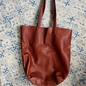Baggu leather tote